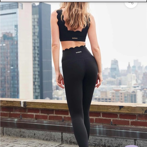 WISKII Black Leggings - Picture 1 of 2